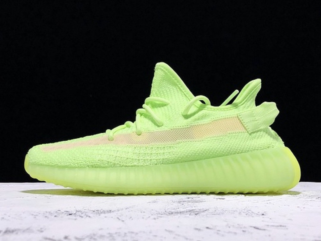 Adidas [EG5293]-[HUPU YEEZY BOOST 350 V2 GID GLOW/GLOW/GLOW]-[WOMAN:36-39]-[MAN:40-46], photo 1