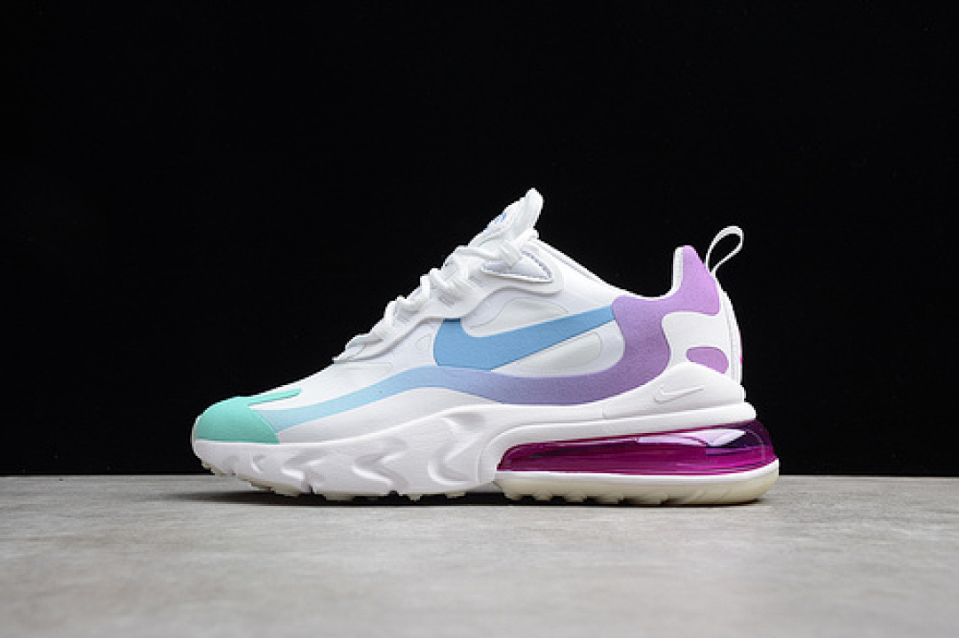 Purple [AT6174-102]-[AIR MAX 270 REACT GRADIENT SHIFT WHITE/BLUE-PURPLE]-[WOMAN:36-40], photo 1