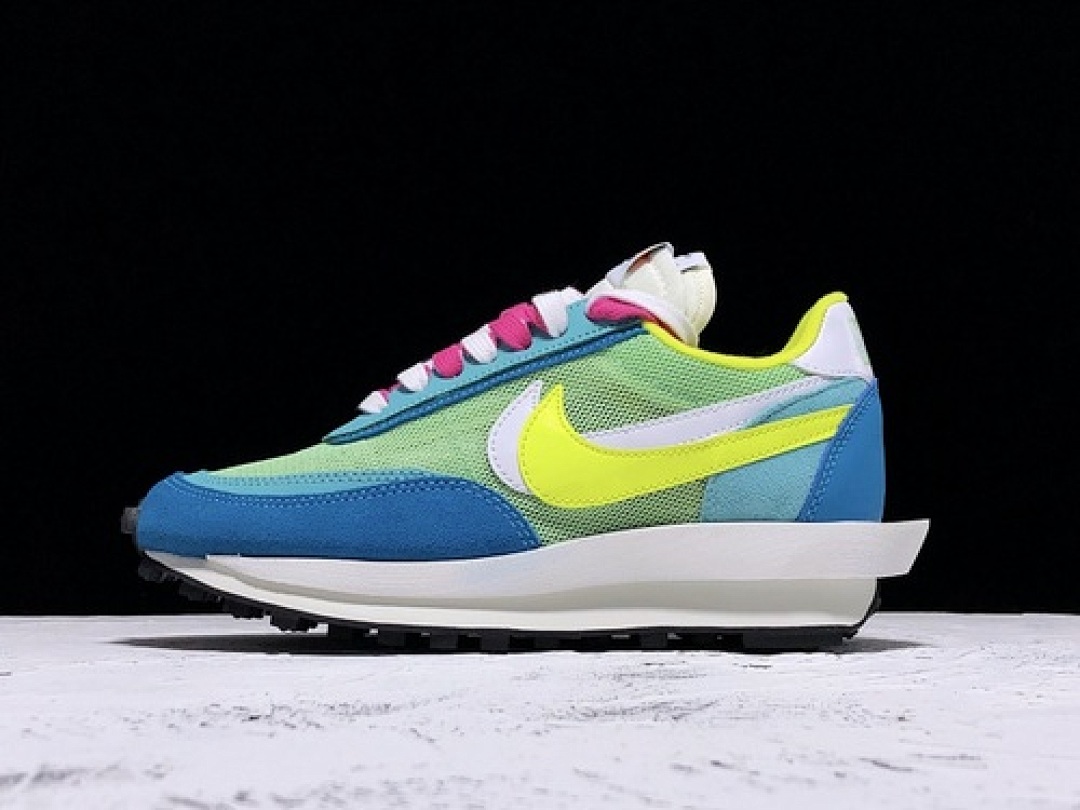 Sacai [71-68-79]-[BV0073-600]-[SACAI X LVD WAFFLE DAYBREAK BLUE/GREEN/YELLOW/WHITE]-[UNISEX:36-46], photo 1