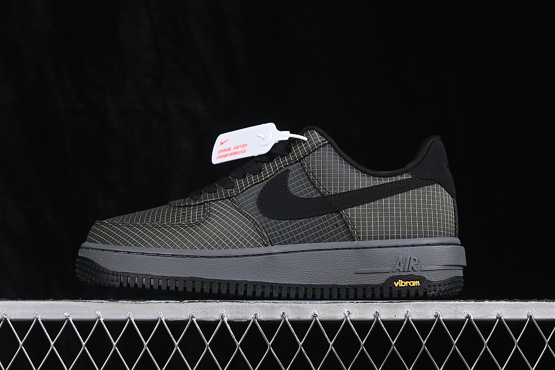 Nike Nike AIR FORCE 1 07 LOW CASUAL SNEAKERS DARK GRAY/BLACK · IH1943-001, photo 1