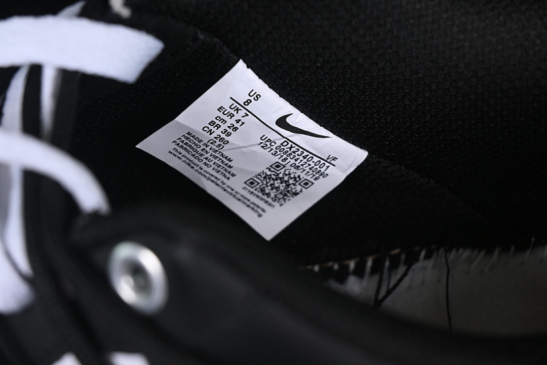 Nike [CV9879-542]-[AIR FORCE 1 07 LOW BLACK/WHITE]-[WOMAN:36-39]-[MAN:40-45] - Image 7