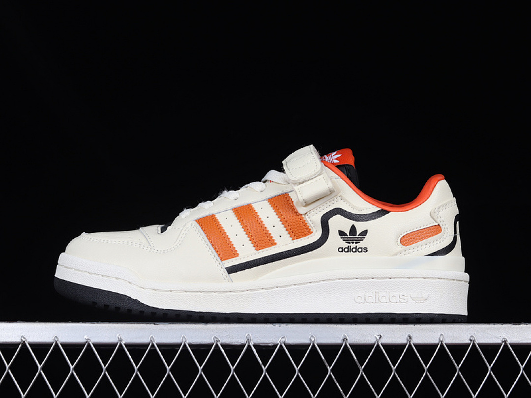 Unbranded [HR0460]-[FORUM 84 LOW SHOES CLOUD WHITE/ORANGE/BLACK]-[WOMAN:36-39]-[MAN:40-45], photo 1