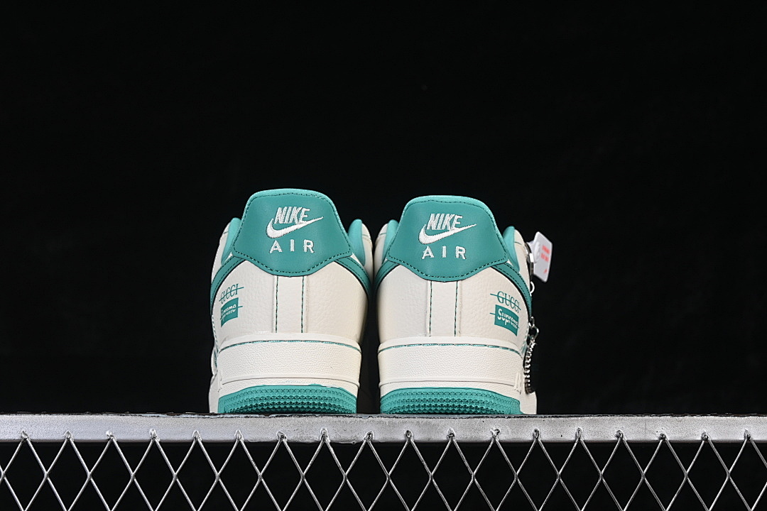 Nike [XL1979-124]-[AIR FORCE 1 07 LOW CASUAL SNEAKERS GREEN/WHITE]-[WOMAN:36-39]-[MAN:40-45] - Image 13