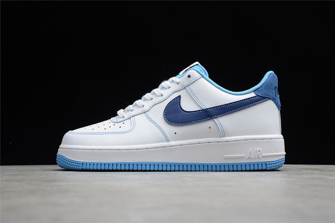 Nike [DA8478-100]-[AIR FORCE 1 LOW FIRST USE WHITE/UNIVERSITY BLUE-SAIL-DEEP (ROYAL BLUE]), photo 1