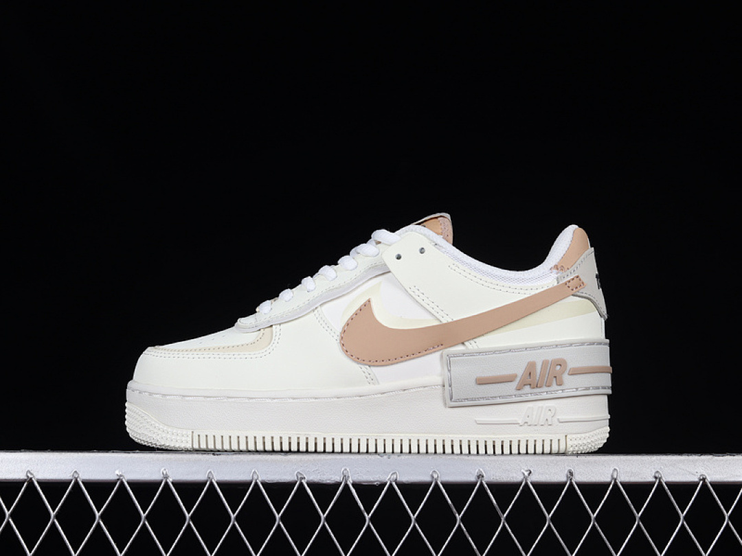 Nike Nike AIR FORCE 1 SHADOW SAIL/FOSSIL/LIGHT BONE/HEMP · CI0919-116, photo 1