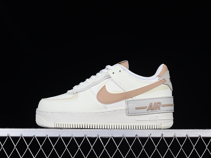 Nike Nike AIR FORCE 1 SHADOW SAIL/FOSSIL/LIGHT BONE/HEMP · CI0919-116, photo 1