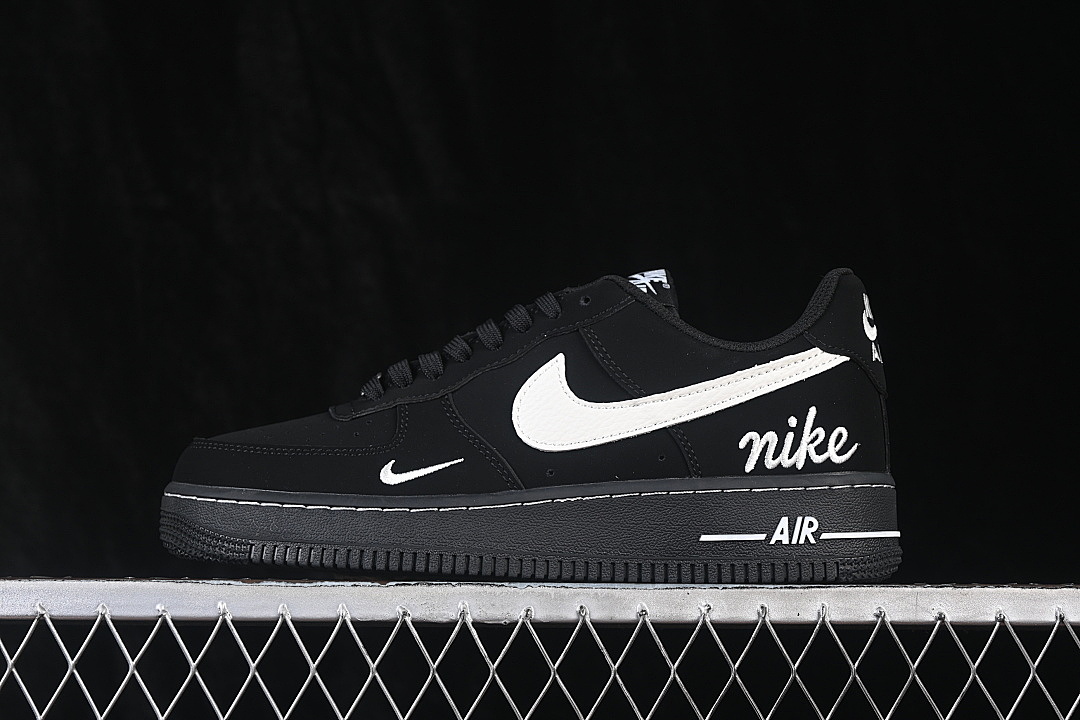Nike Nike AIR FORCE 1 07 LOW CASUAL SNEAKERS BLACK/WHITE/BLACK · NH0601-547, photo 1
