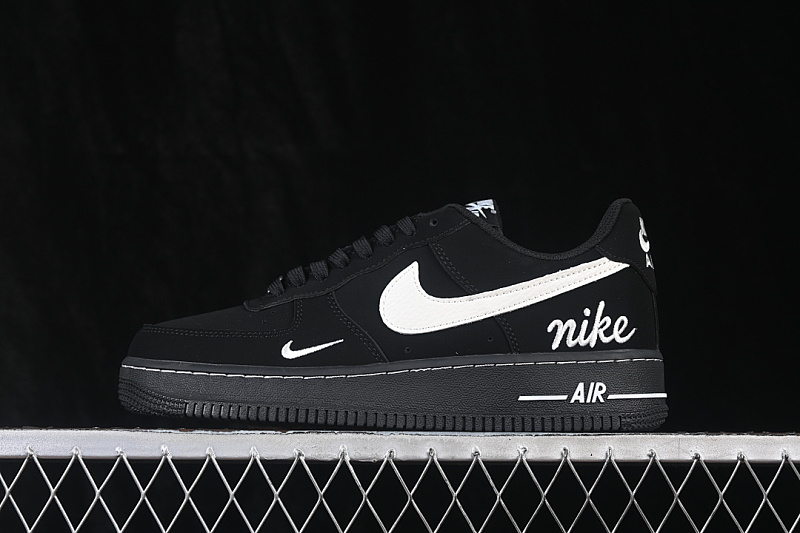 Nike Nike AIR FORCE 1 07 LOW CASUAL SNEAKERS BLACK/WHITE/BLACK · NH0601-547, photo 1