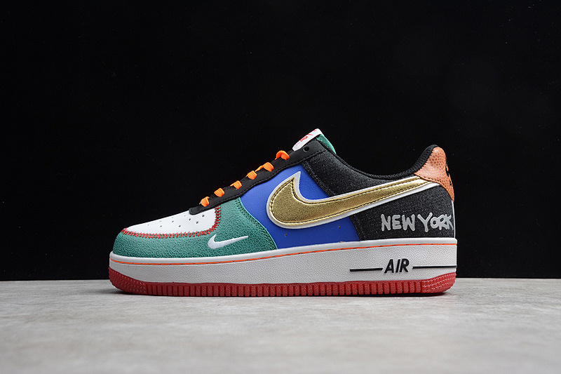 Nike Nike AIR FORCE 1 LOW NYC CITY OF ATHLETES WHITE/BLACK/COLORFUL · CT3610-100, photo 1