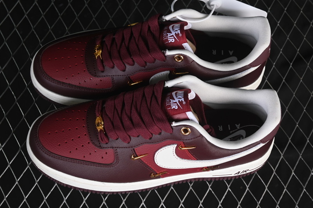 Nike [IR0485-611]-[AIR FORCE 1 07 LOW WHITE/RED]-[WOMAN:36-39]-[MAN:40-45] - Image 11