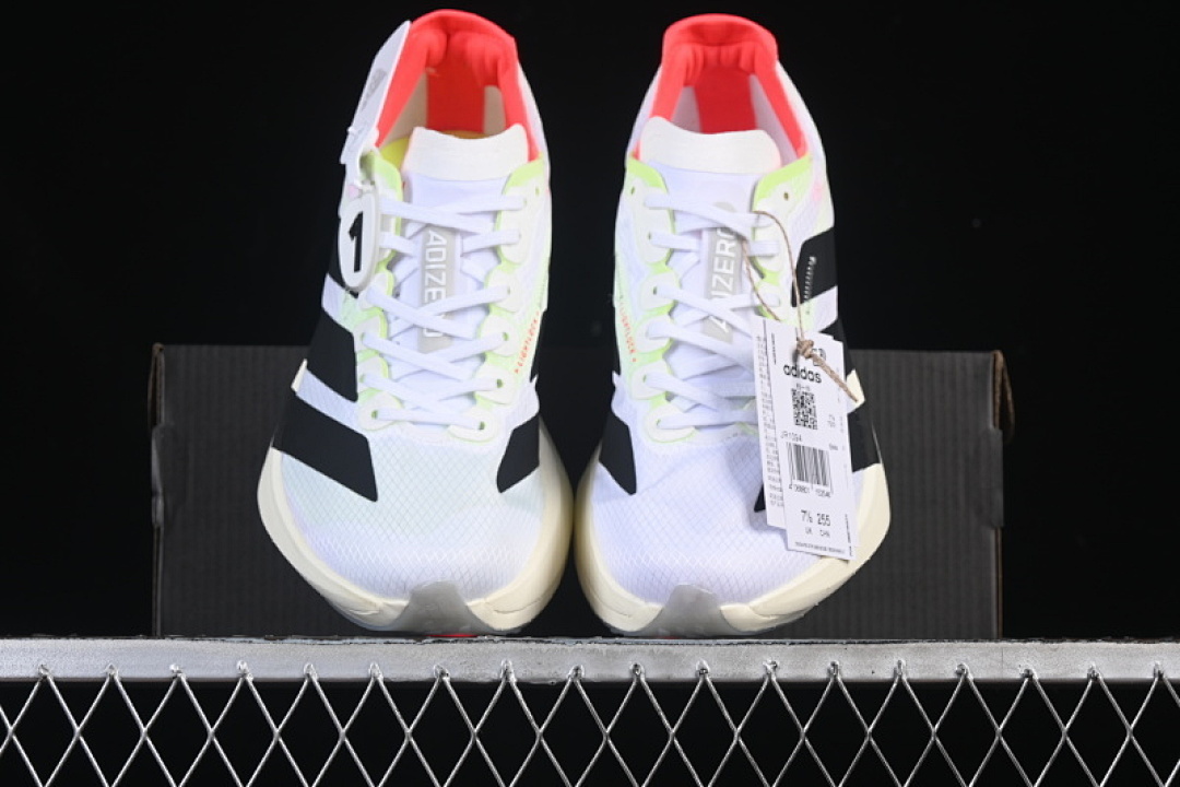 Adidas [JR1094]-[ADIOS 4 M LIGHTWEIGHT RUNNING SHOES WHITE/BLACK]-[WOMAN:36-39]-[MAN:40-46] - Image 12