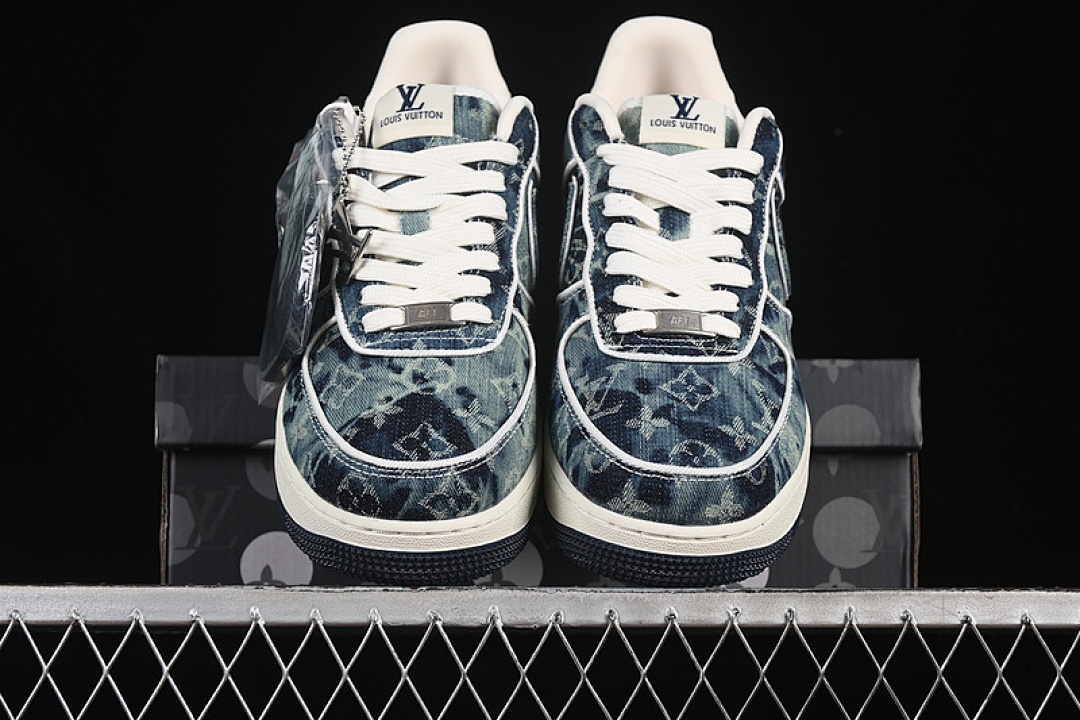 Nike [SC9207-533]-[AIR FORCE 1 07 LOW LV WHITE/BLUE]-[WOMAN:36-39]-[MAN:40-45] - Image 13