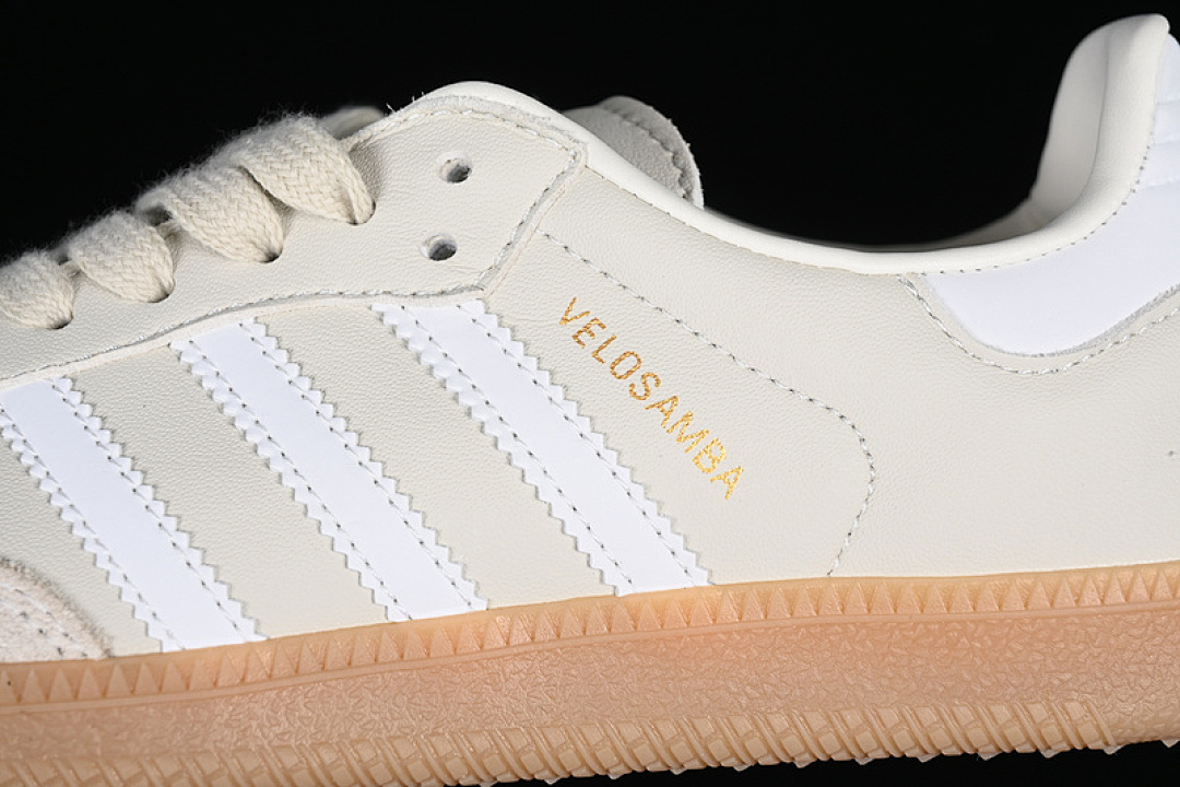Adidas [FW4455]-[SAMBA VEGAN WHITE/GREY/BROWN]-[WOMAN:36-39]-[MAN:40-45] - Image 8