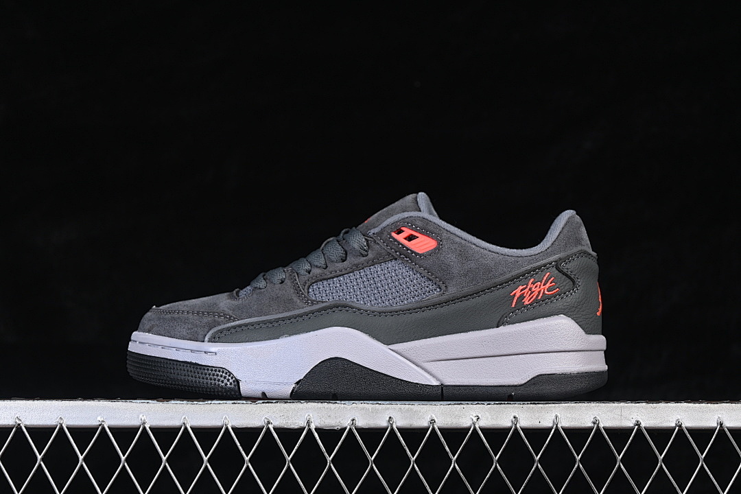 Jordan [HF3255-003]-[JORDAN FLIGHT COURT DARK GREY/BLACK/INFRARED 23]-[WOMAN:36-39]-[MAN:40-47.5], photo 1
