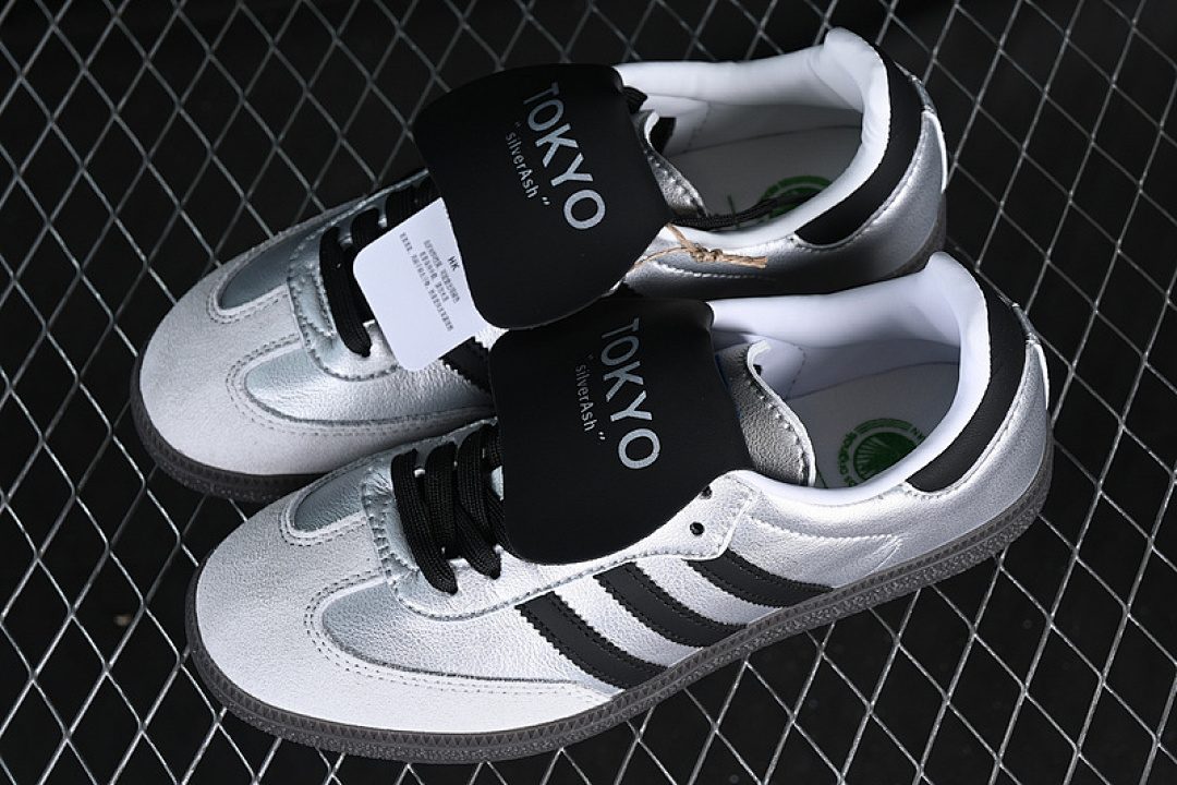 Adidas [IG1024]-[SAMBA VEGAN OG BLACK/SILVER]-[WOMAN:36-40] - Image 11