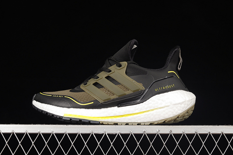 ULTRABOOST 21 C.RDY CORE BLACK/OLIVE/YELLOW · S23896, photo 1