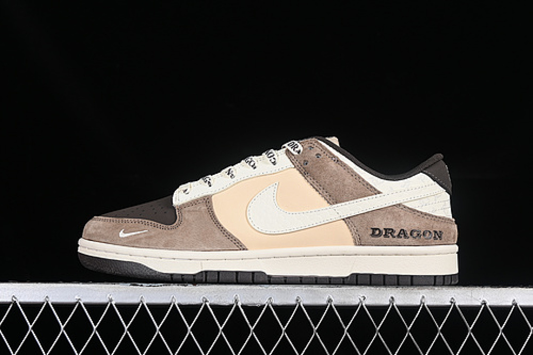 Unbranded [JH8037-926]-[SB DUNK LOW WHITE/GREY/BROWN]-[WOMAN:36-39]-[MAN:40-45], photo 1