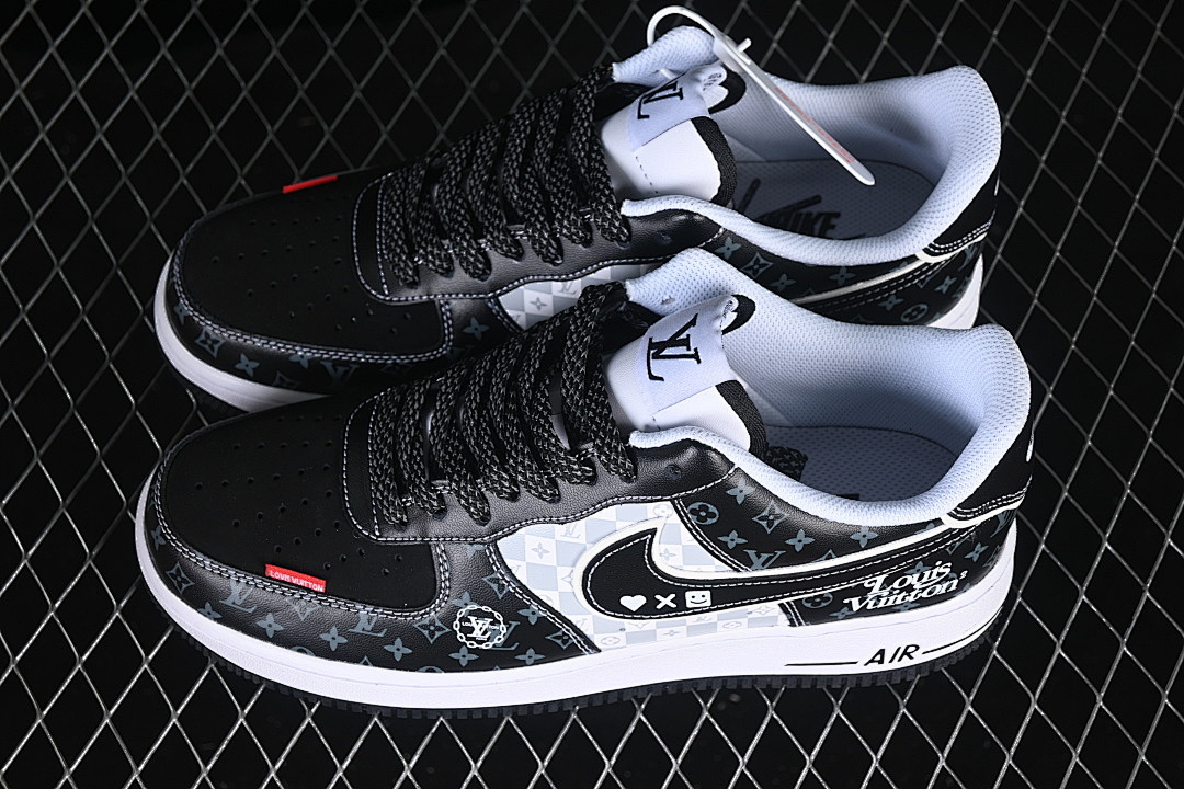 Nike [LV2288-004]-[AIR FORCE 1 07 LOW CASUAL SNEAKERS WHITE/BLACK]-[WOMAN:36-39]-[MAN:40-45] - Image 11