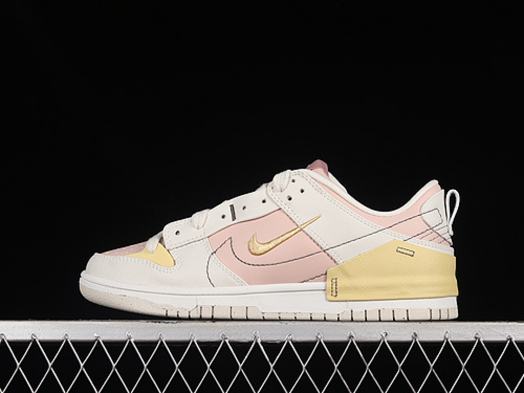 Unbranded [DV4024-001]-[SB DUNK LOW DISRUPT 2 DESERT BRONZE PHANTOM/PINK OXFORD/SAIL/LEMON WASH], photo 1