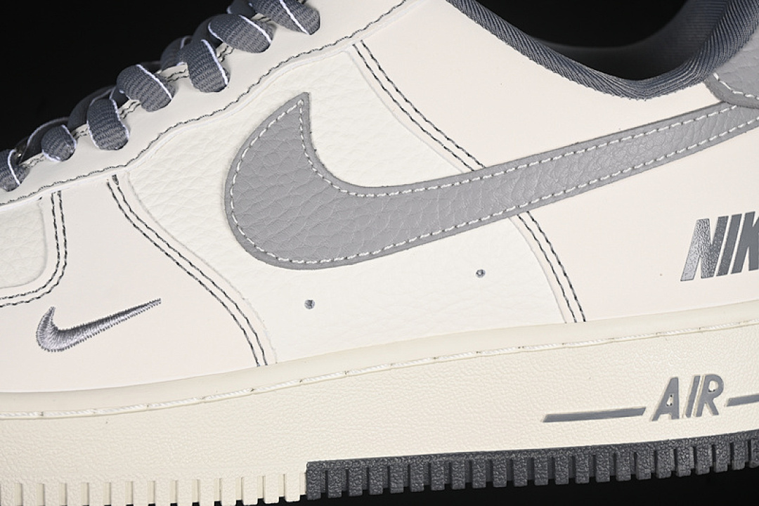 Nike [SC9207-534]-[AIR FORCE 1 07 LOW WHITE/GREY]-[WOMAN:36-39]-[MAN:40-45] - Image 8