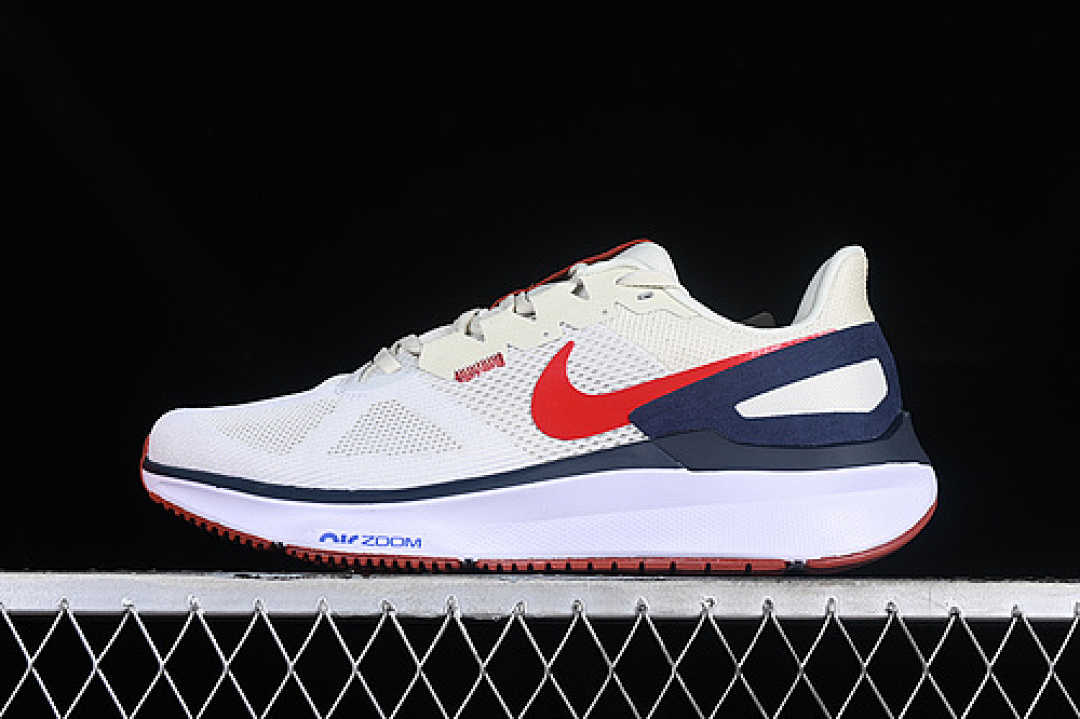 Unbranded [DJ7883-001]-[AIR ZOOM STRUCTURE 25 SEA GLASS/MIDNIGHT NAVY/RUGGED ORANGE/UNIVERSITY (RED]), photo 1