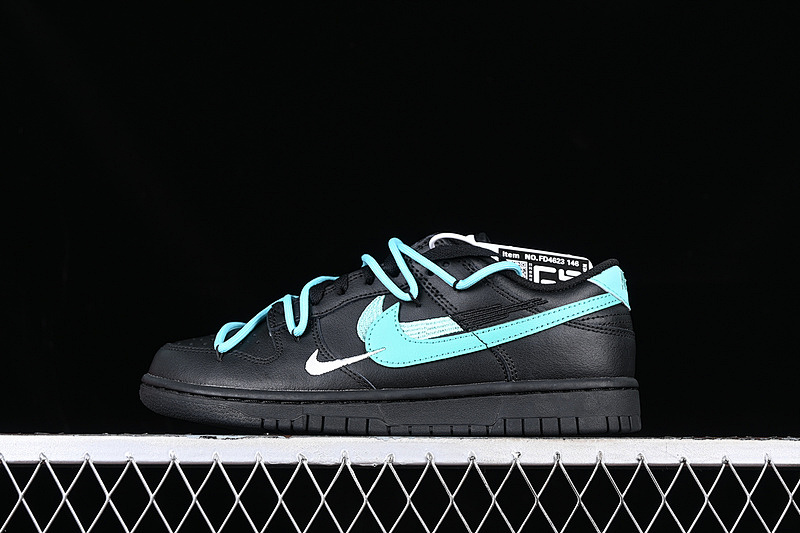 Nike DUNK LOW MULTI COLOR BLACK/BLUE · FD4623-146, photo 1