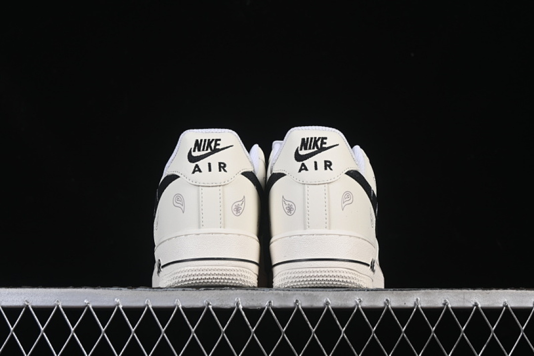 Nike [ZH0318-128]-[AIR FORCE 1 07 LOW BEIGE/BLACK]-[WOMAN:36-39]-[MAN:40-45] - Image 14