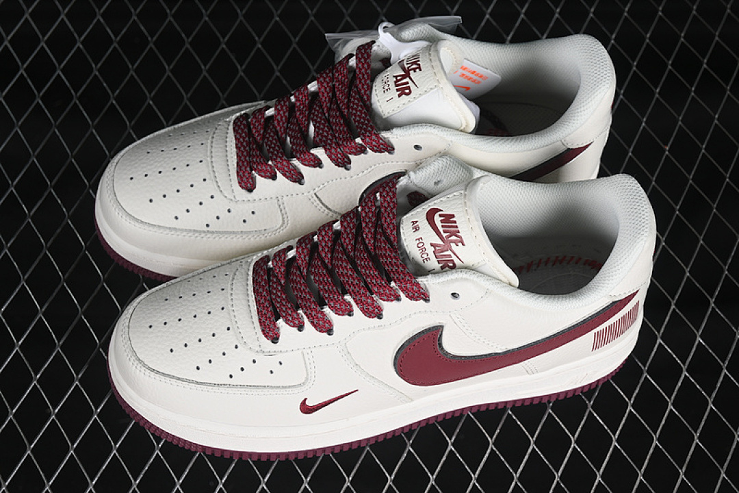 Nike [CU1836-961]-[AIR FORCE 1 07 LOW OFF WHITE/RED]-[WOMAN:36-39]-[MAN:40-45] - Image 11