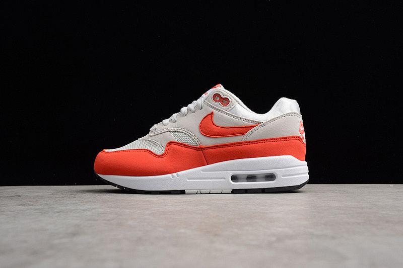 Nike AIR MAX 1 87 WMNS VAST GREY/HABANERO RED · 319986-035, photo 1