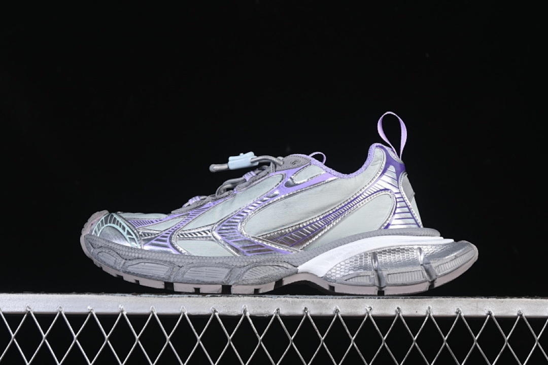 Balenciaga [W3XNY4510]-[BA*LEN*CIAGA PHANTOM SNEAKER GREY/PURPLE]-[WOMAN:35-39]-[MAN:40-46] - Image 2