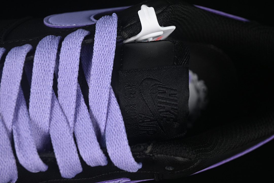 Nike [CW2288-111]-[AIR FORCE 1 07 LOW BLACK/PURPLE]-[WOMAN:36-39]-[MAN:40-45] - Image 9