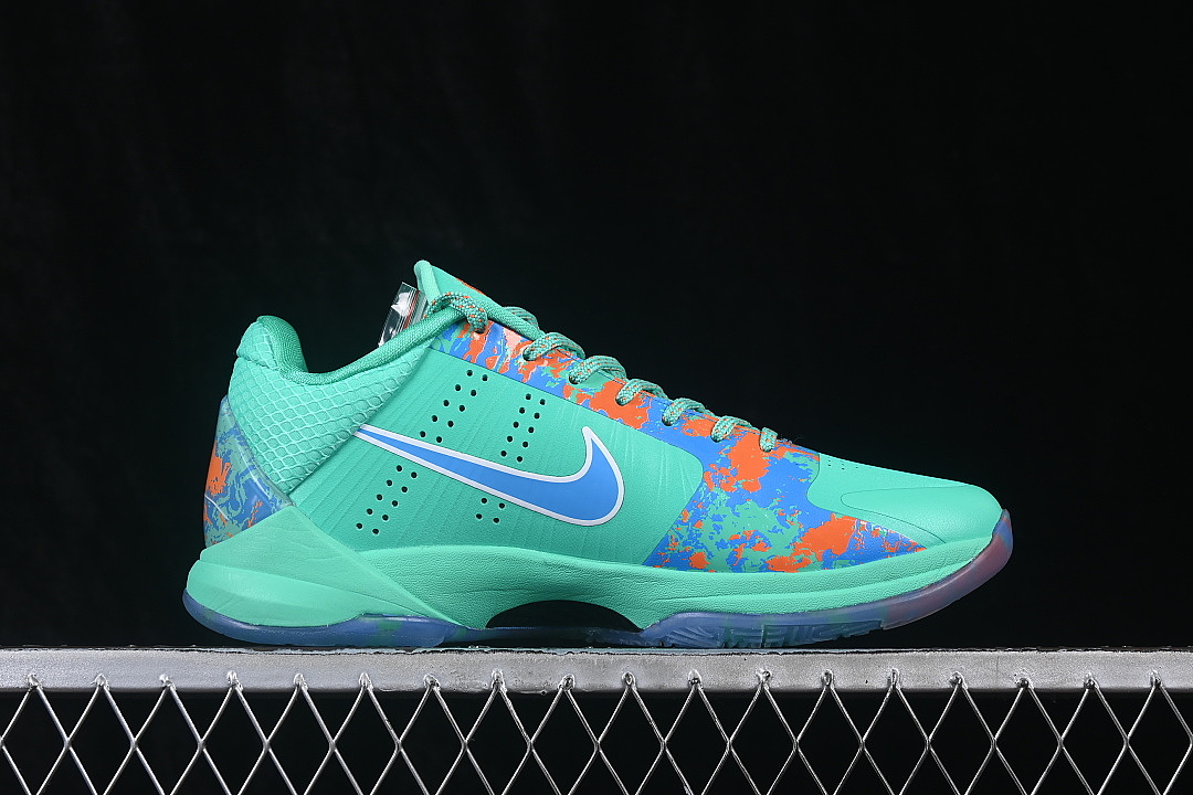 Nike [IX1200-300]-[ZOOM KOBE 5 CHAOS BASKETBALL SHOES GREEN/BLUE]-[MAN:40-47.5] - Image 15
