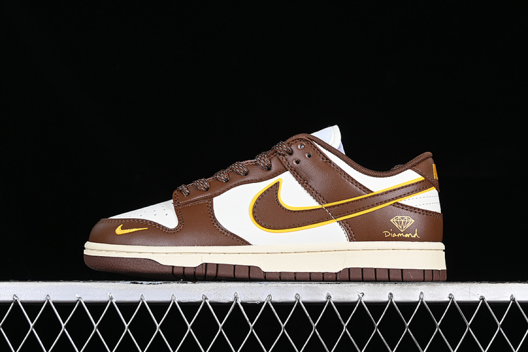 Unbranded [XH1733-004]-[SB DUNK LOW WHITE/BROWN]-[WOMAN:36-39]-[MAN:40-46], photo 1