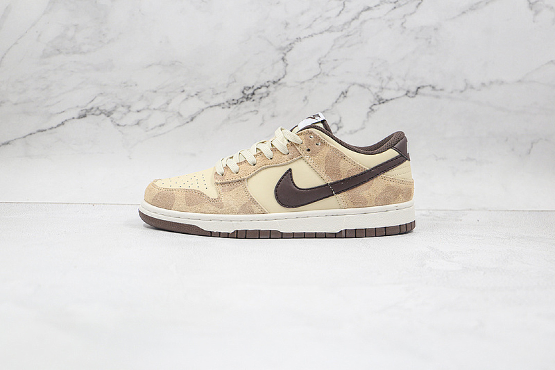 Nike SB DUNK LOW PREMIUM ANIMAL PACK GIRAFFE BEACH/BAROQUE BROWN/CANVAS · DH7913-200, photo 1