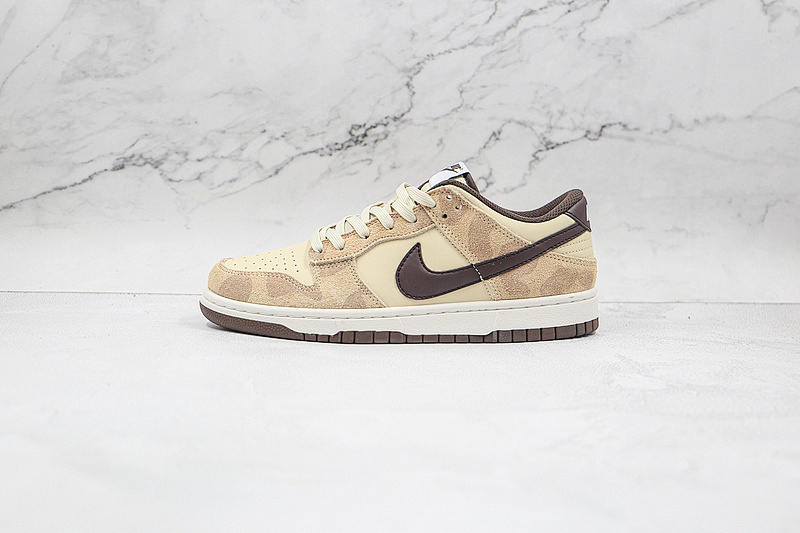 Nike SB DUNK LOW PREMIUM ANIMAL PACK GIRAFFE BEACH/BAROQUE BROWN/CANVAS · DH7913-200, photo 1