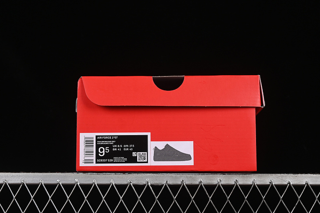 Nike [SC9207-529]-[AIR FORCE 1 07 LOW BLACK]-[WOMAN:36-39]-[MAN:40-45] - Image 12