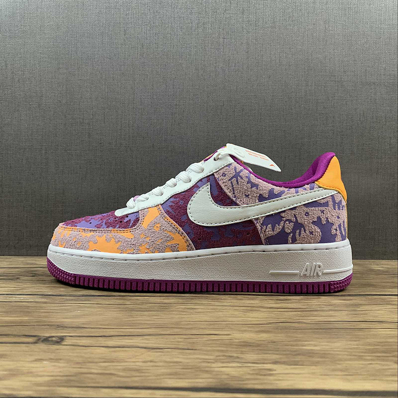 Nike Nike AIR FORCE 1 LOW RED PLUM/LIGHT ARCTIC PINK-WILD VIOLET · DD5516-584, photo 1