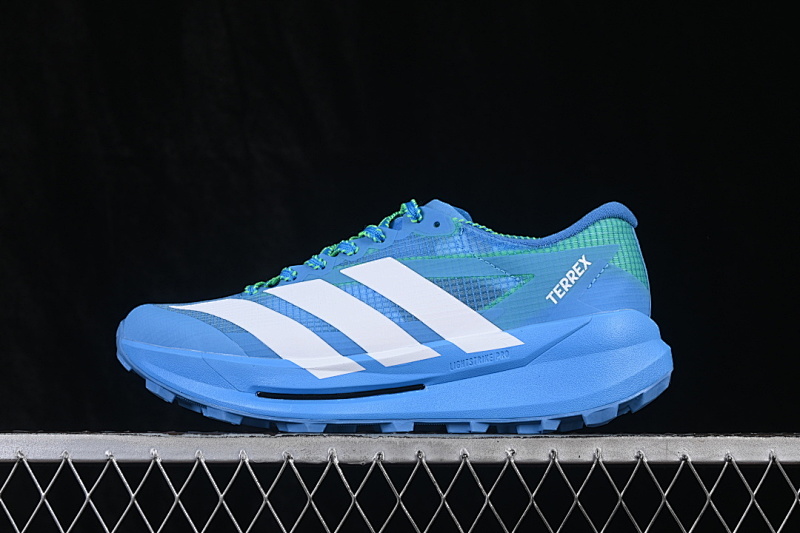 TERREX AGRAVIC SOLE-BOOSTING RUNNING SHOES BLUE/WHITE/BLUE · HP0979, photo 1