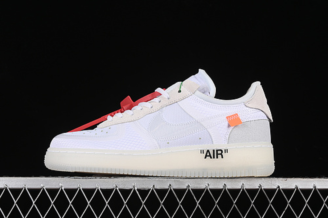 Nike [AO4606-100]-[OFF-WHITE X AIR FORCE 1 LOW WHITE/WHITE-SAIL]-[WOMAN:36-39]-[MAN:40-45], photo 1