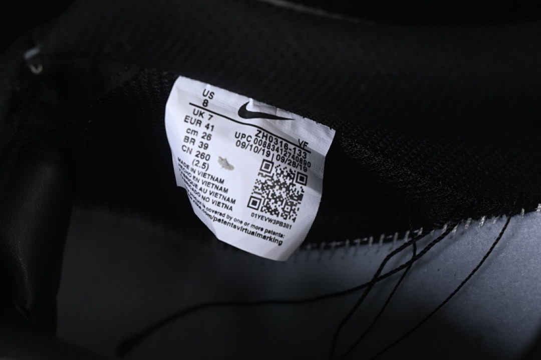 Nike [ZH0316-133]-[AIR FORCE 1 07 LOW GREY/BLACK]-[WOMAN:36-39]-[MAN:40-45] - Image 6