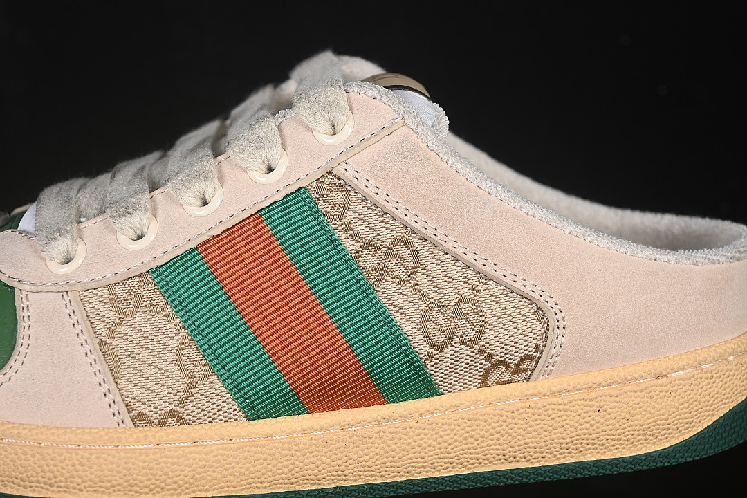 Gucci [0YIA05380]-[SCREENER SNEAKER CASUAL FLATS DARK GREEN/WHEAT]-[WOMAN:35-39]-[MAN:40] - Image 6