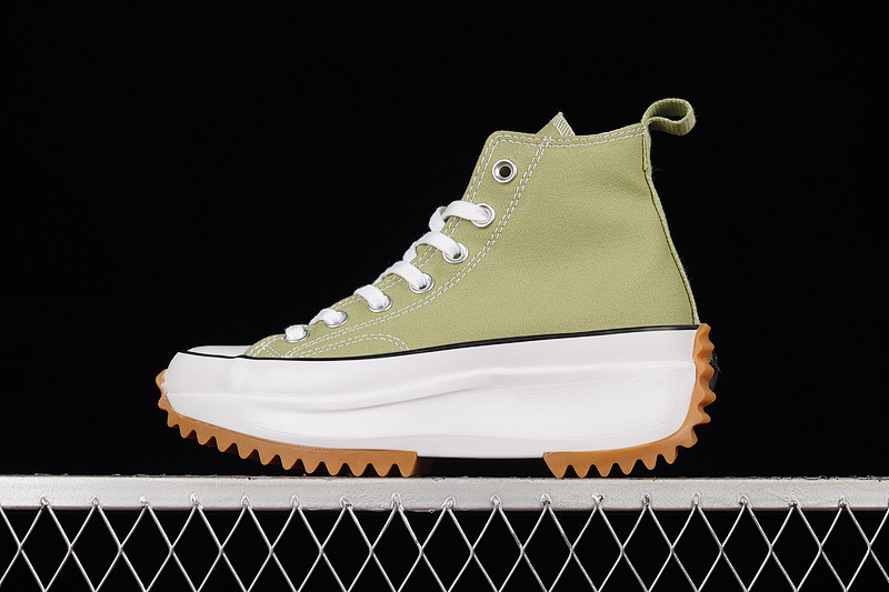 Converse Converse RUN STAR HIKE PLATFORM HIGH SEASONAL COLOR OLIVE AURA/BLACK/WHITE · A00552C, photo 1