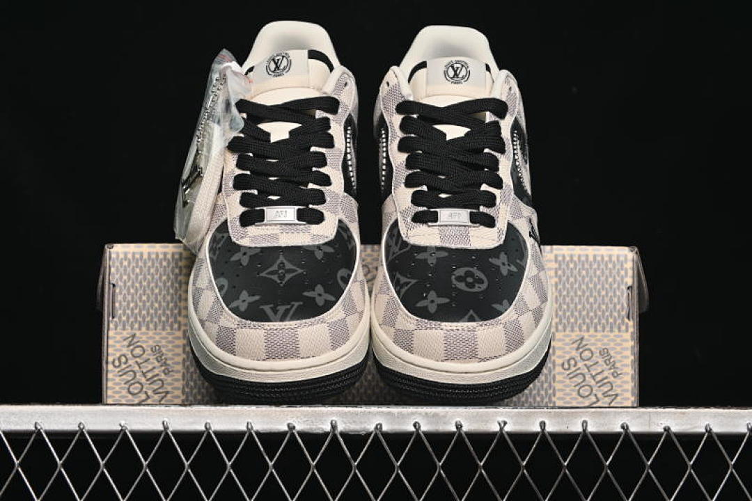 Nike [SC0601-562]-[AIR FORCE 1 07 LOW LV GREY/BLACK]-[WOMAN:36-39]-[MAN:40-45] - Image 13