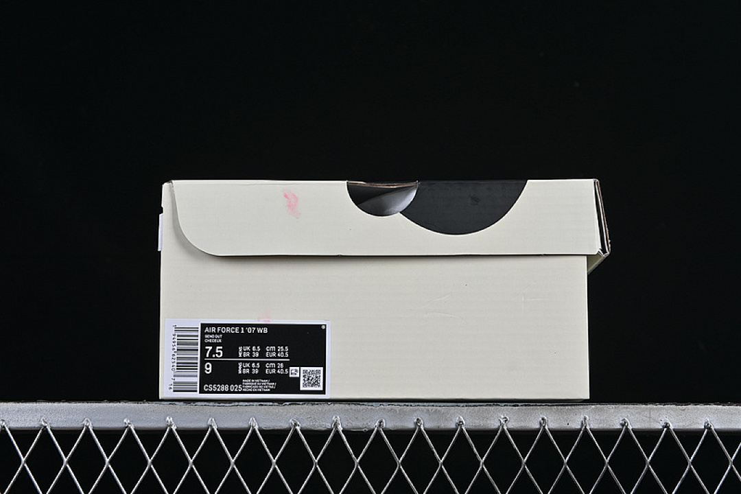 Nike [CS5288-025]-[AIR FORCE 1 07 LOW WHITE/BLACK/RED]-[WOMAN:36-39]-[MAN:40-45] - Image 12