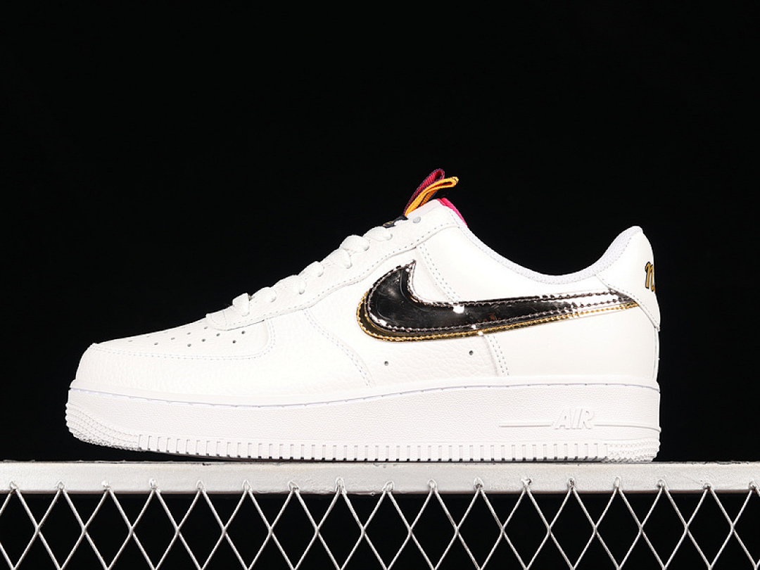 Nike [DH9595-001]-[AIR FORCE 1 LV8 GS OFF NOIR/SUMMIT WHITE/PINK PRIME/METALLIC PEWTER], photo 1