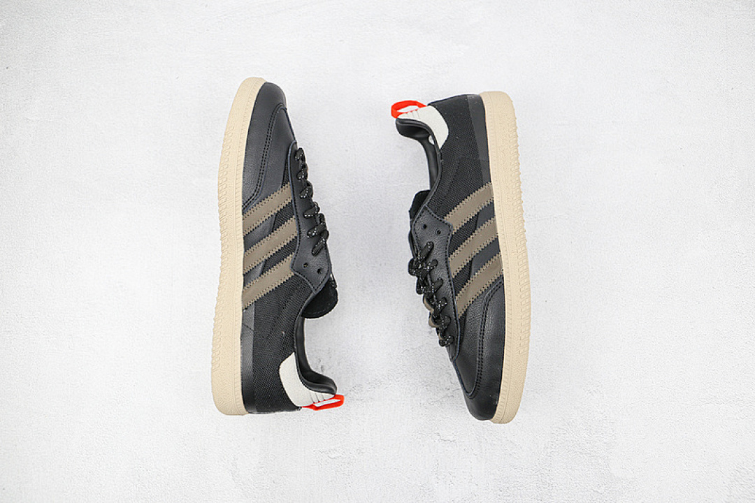 Adidas [EE5590]-[SAMBA OG SHOES CORE BLACK/DARK GREY/BEIGE]-[MAN:40-45] - Image 2