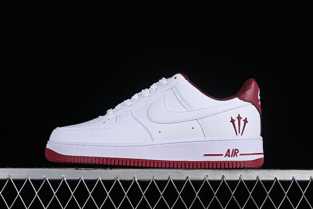 Nike [CW2288-111]-[AIR FORCE 1 07 LOW WHITE/RED]-[WOMAN:36-39]-[MAN:40-45], photo 1