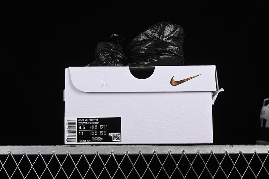 Nike [FV6325-100]-[KOBE 8 SYSTEM WHITE/METALLIC GOLD/BLACK]-[MAN:39-47.5] - Image 13