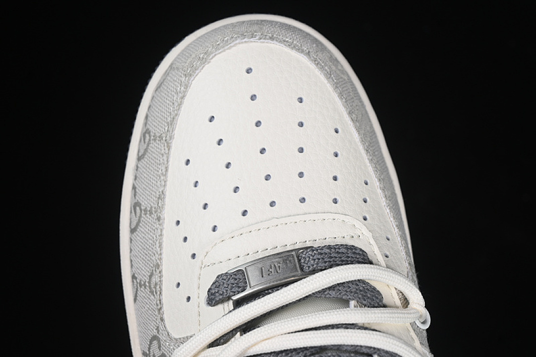 Nike [SJ1198-105]-[AIR FORCE 1 07 LOW WHITE/GREY]-[WOMAN:36-39]-[MAN:40-45] - Image 10