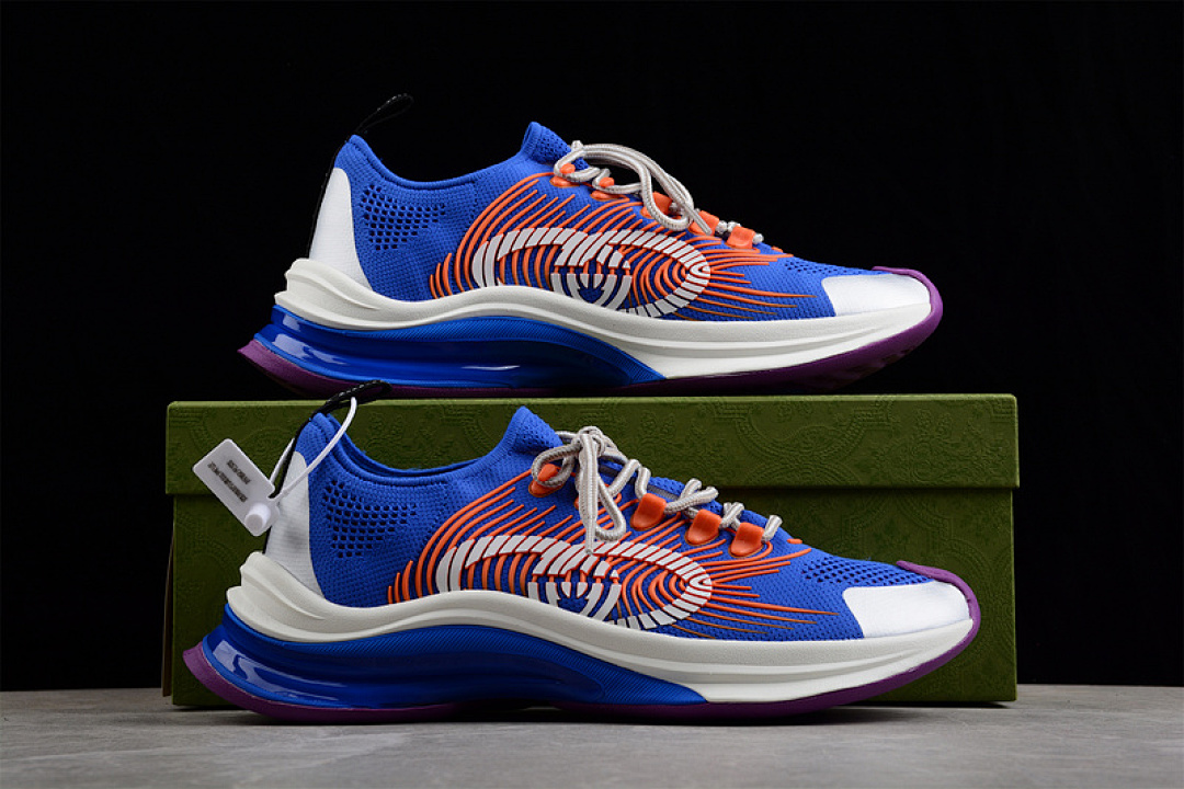 Gucci [UFE108880]-[GU*CCI TRCH MUL WA GG SOGGI DARK BLUE/ORANGE/WHITE]-[WOMAN:36-39]-[MAN:40-46] - Image 15